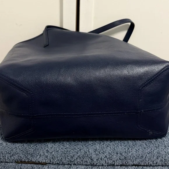 Kate Spade Navy and Cream Striped Tote - Picture 4 of 6